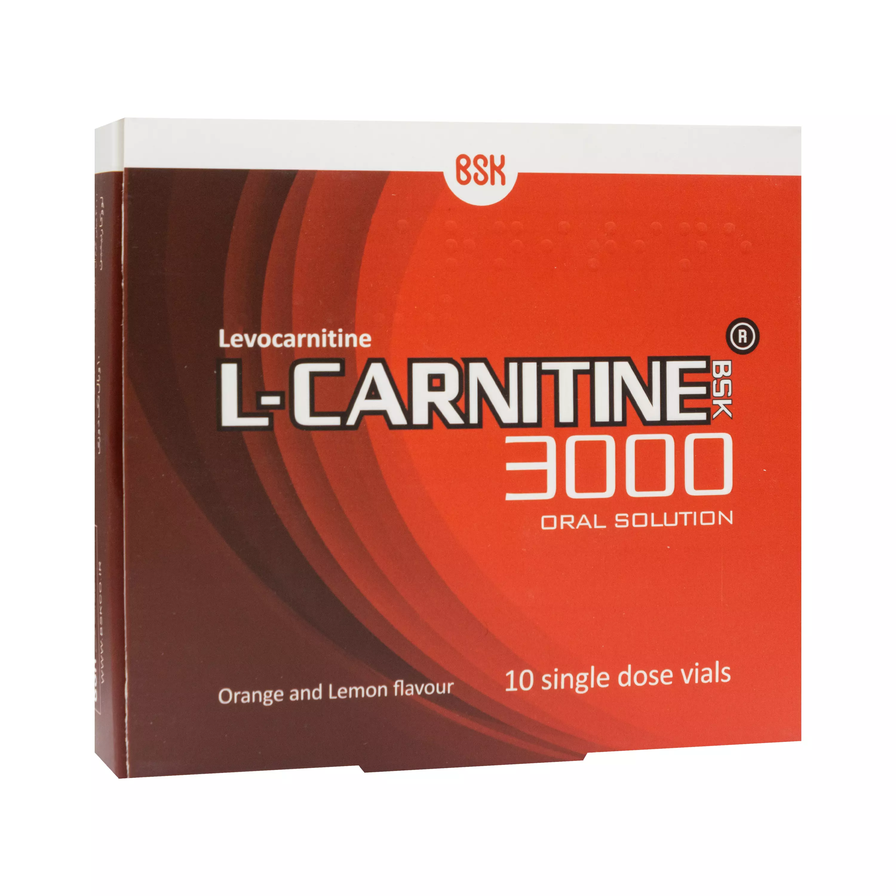 ویال خوراکی ال کارنیتین 3000 میلی گرم 10 عددی بنیان سلامت کسری (بی اس کی)